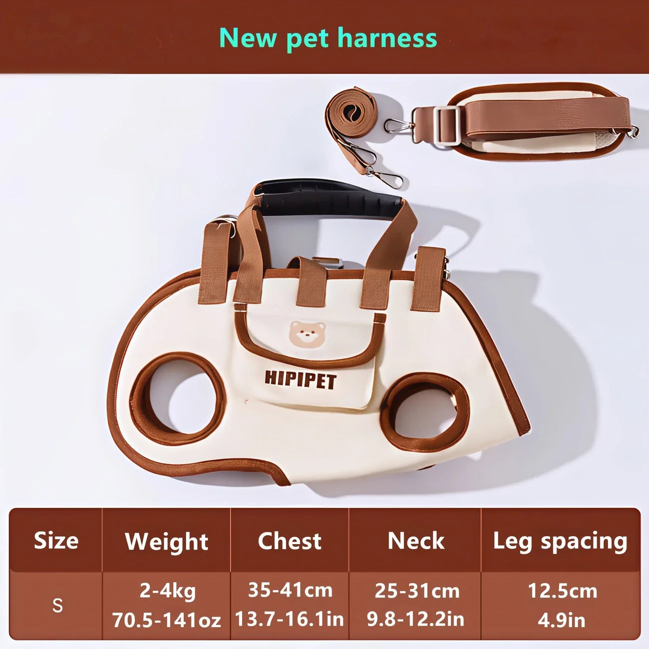 The Urban Pet Sling | Lightweight Adjustable Carrier for Cats & Small Dogs
