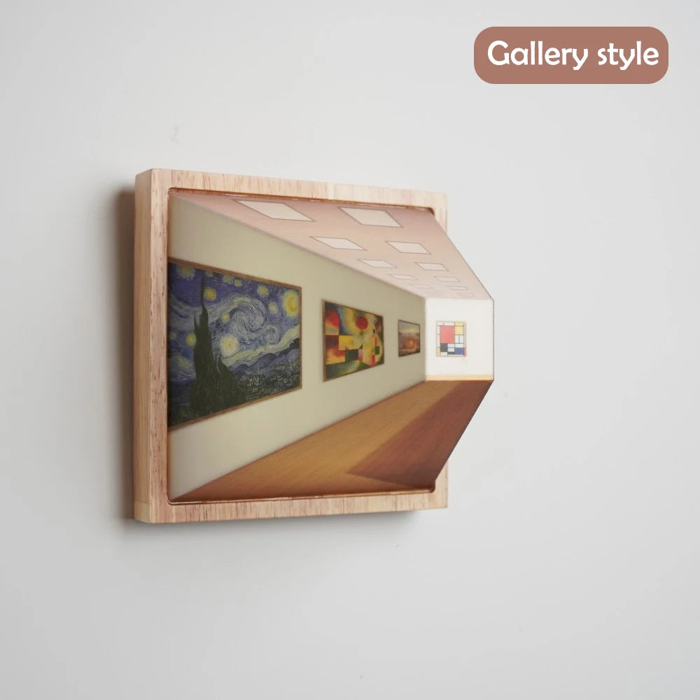 3D Visual Wall Light | Interactive Light & Shadow Art