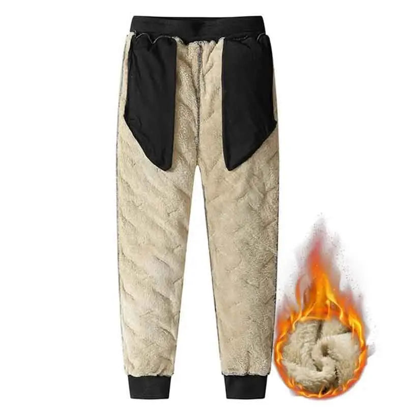 Arctic Shield Winter Sweatpants: Waterproof & Thick Fleece Lined