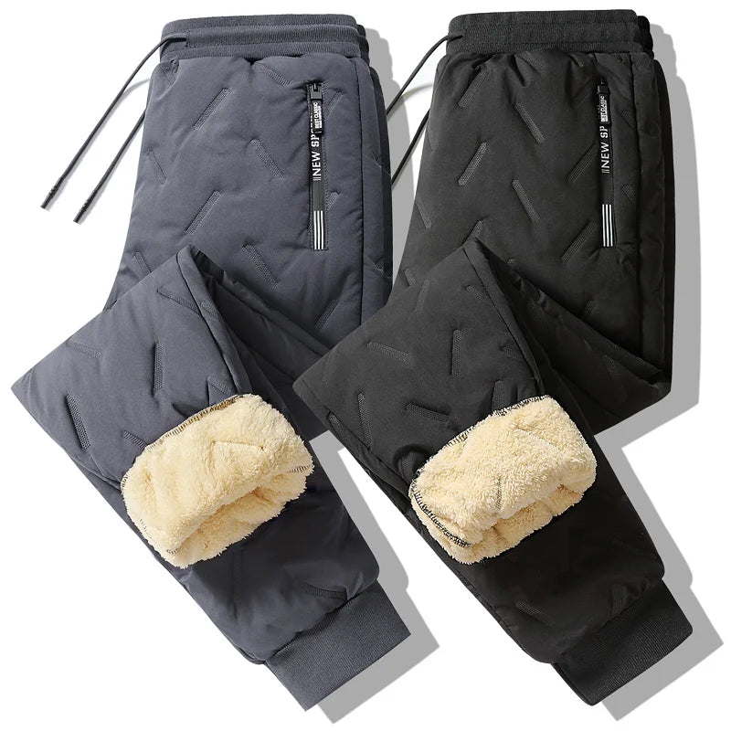Arctic Shield Winter Sweatpants: Waterproof & Thick Fleece Lined