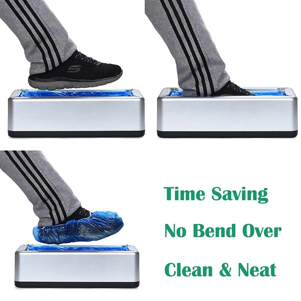 SmartStep Automatic Shoe Cover Machine: Portable & Hands-Free Protection