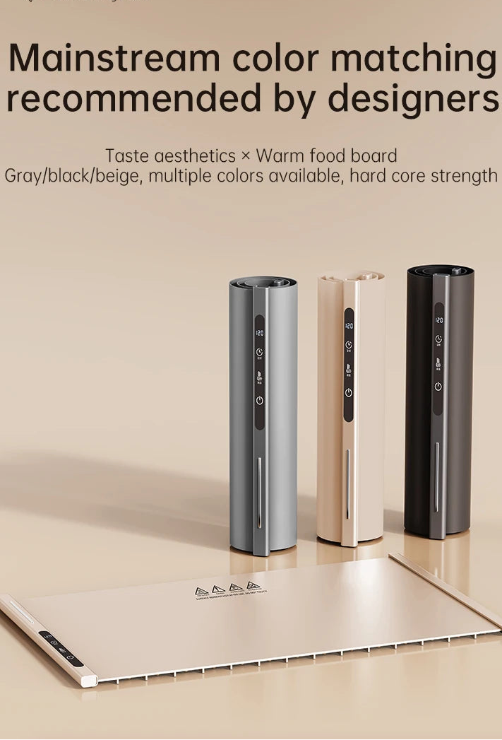 The Modern Hostess Warming Tray: Portable Fast-Heating Mat with Smart Temp Control