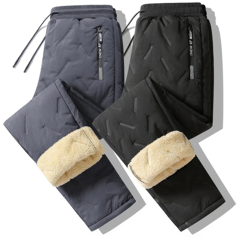 Arctic Shield Winter Sweatpants: Waterproof & Thick Fleece Lined