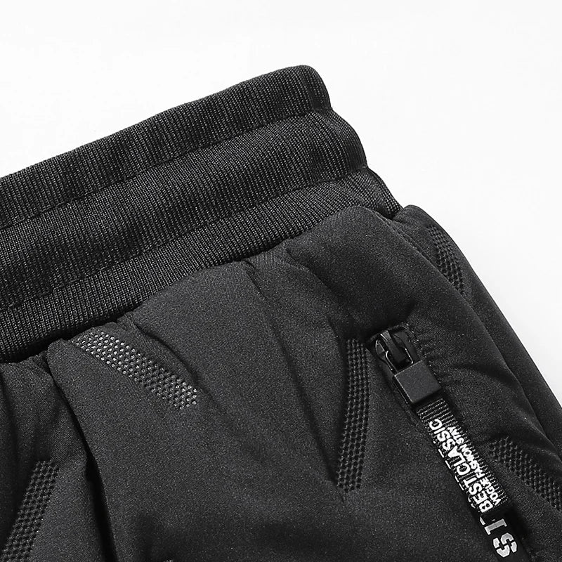 Arctic Shield Winter Sweatpants: Waterproof & Thick Fleece Lined
