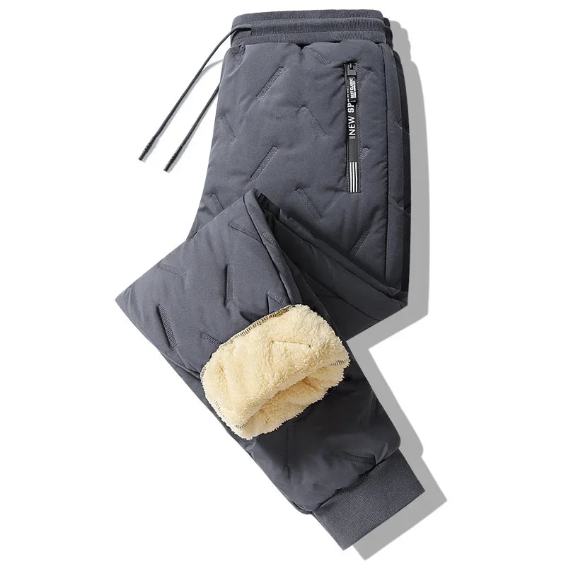 Arctic Shield Winter Sweatpants: Waterproof & Thick Fleece Lined
