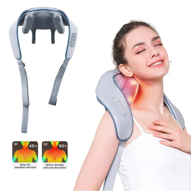 The Bionic N7 Massager | All-Body Deep Tissue Thermal Shawl