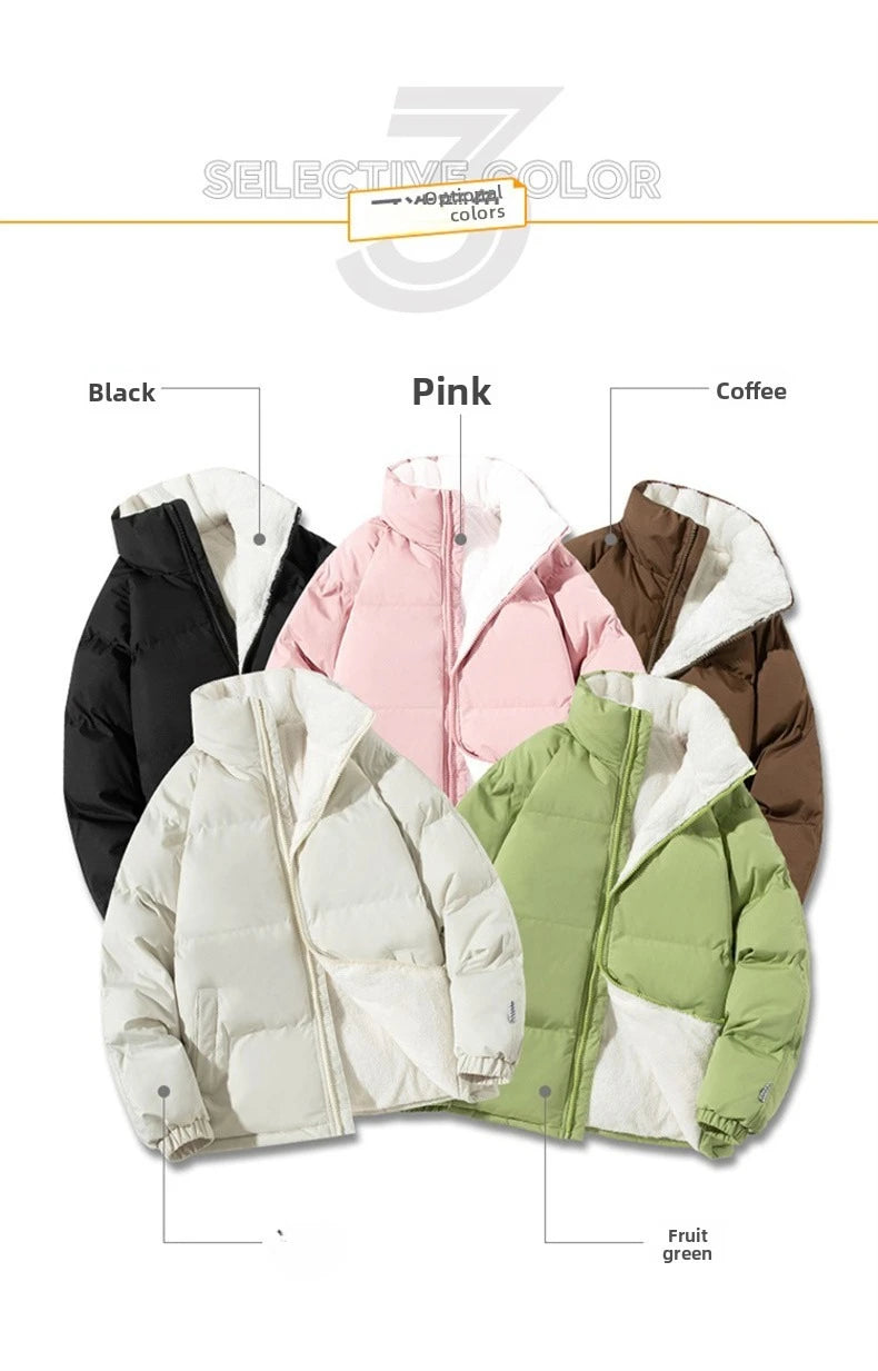 Apex Winter Thermal Parka | Unisex Velvet-Lined Cycling Jacket