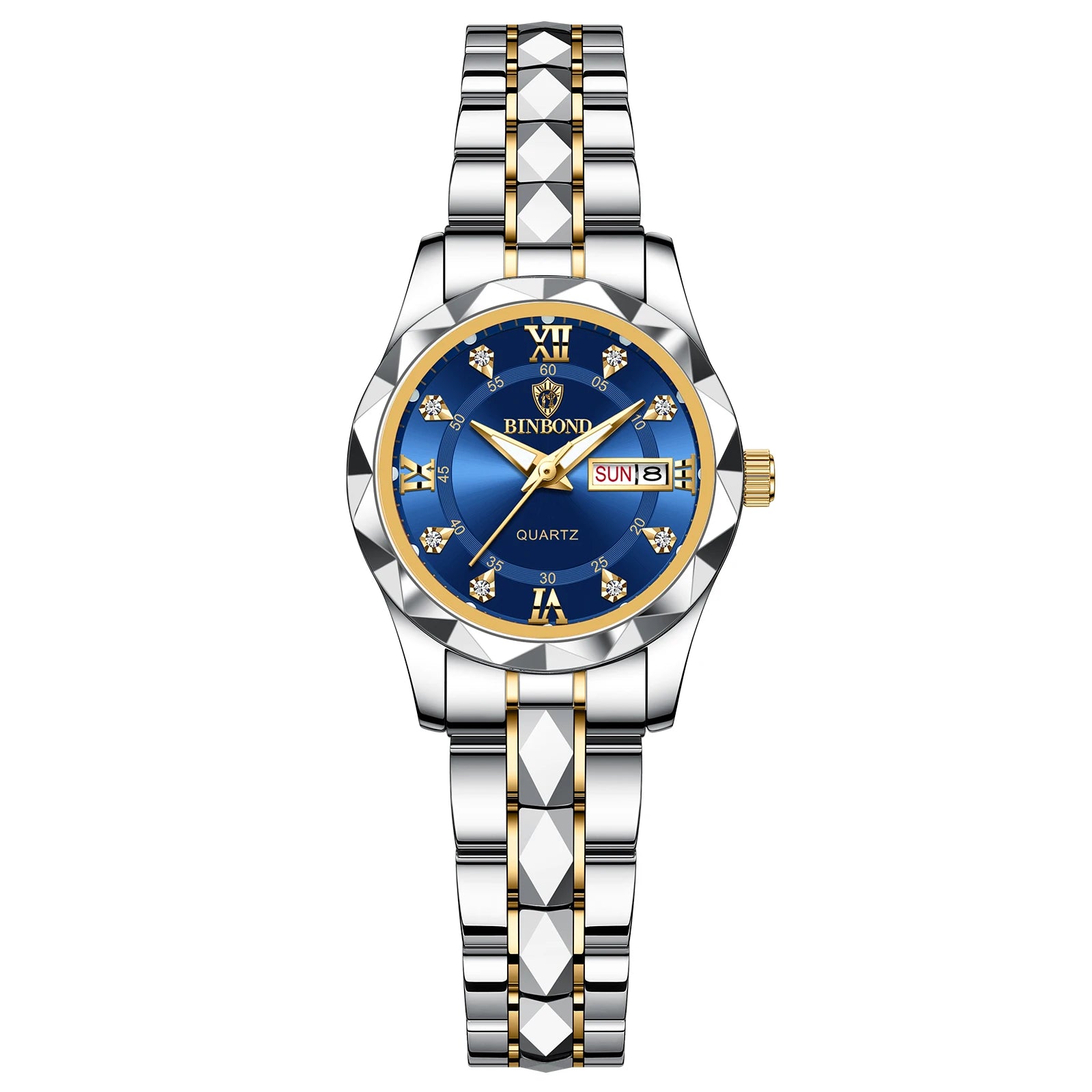 The Executive Muse: Stainless Steel Waterproof Quartz Watch for Women