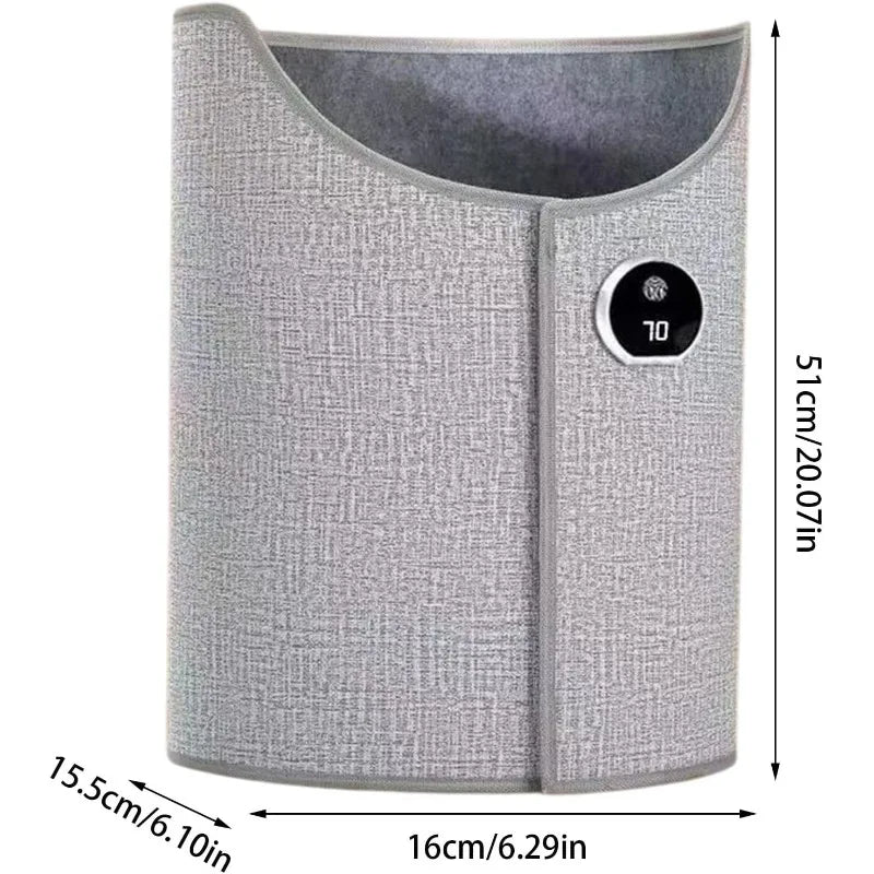 The Cozy Desk Pro: Silent Foldable Foot & Leg Heater with Smart Timer