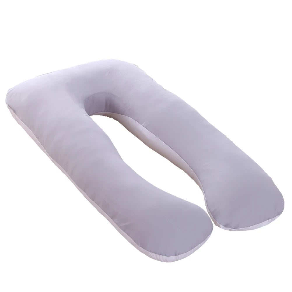 Premium Maternity & Nursing Pillow Case: Ultra-Soft Cotton U-Type Cover