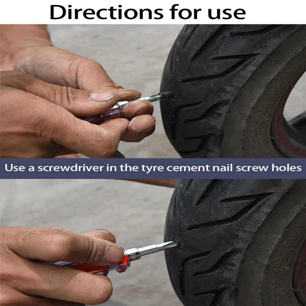 The 60-Second Roadside Fix: Universal Puncture Repair Screws for Cars & Bikes