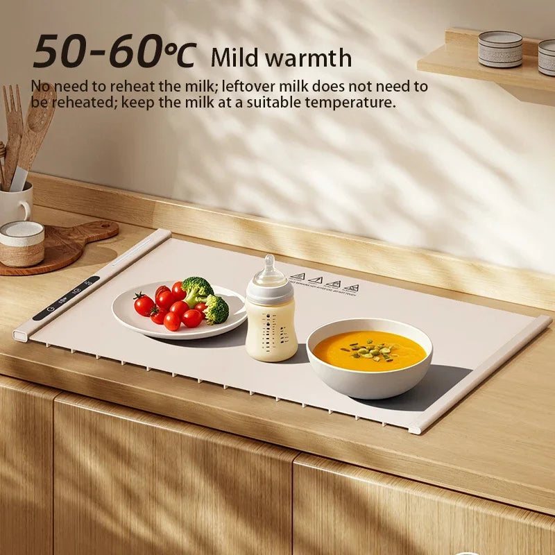 The Modern Hostess Warming Tray: Portable Fast-Heating Mat with Smart Temp Control
