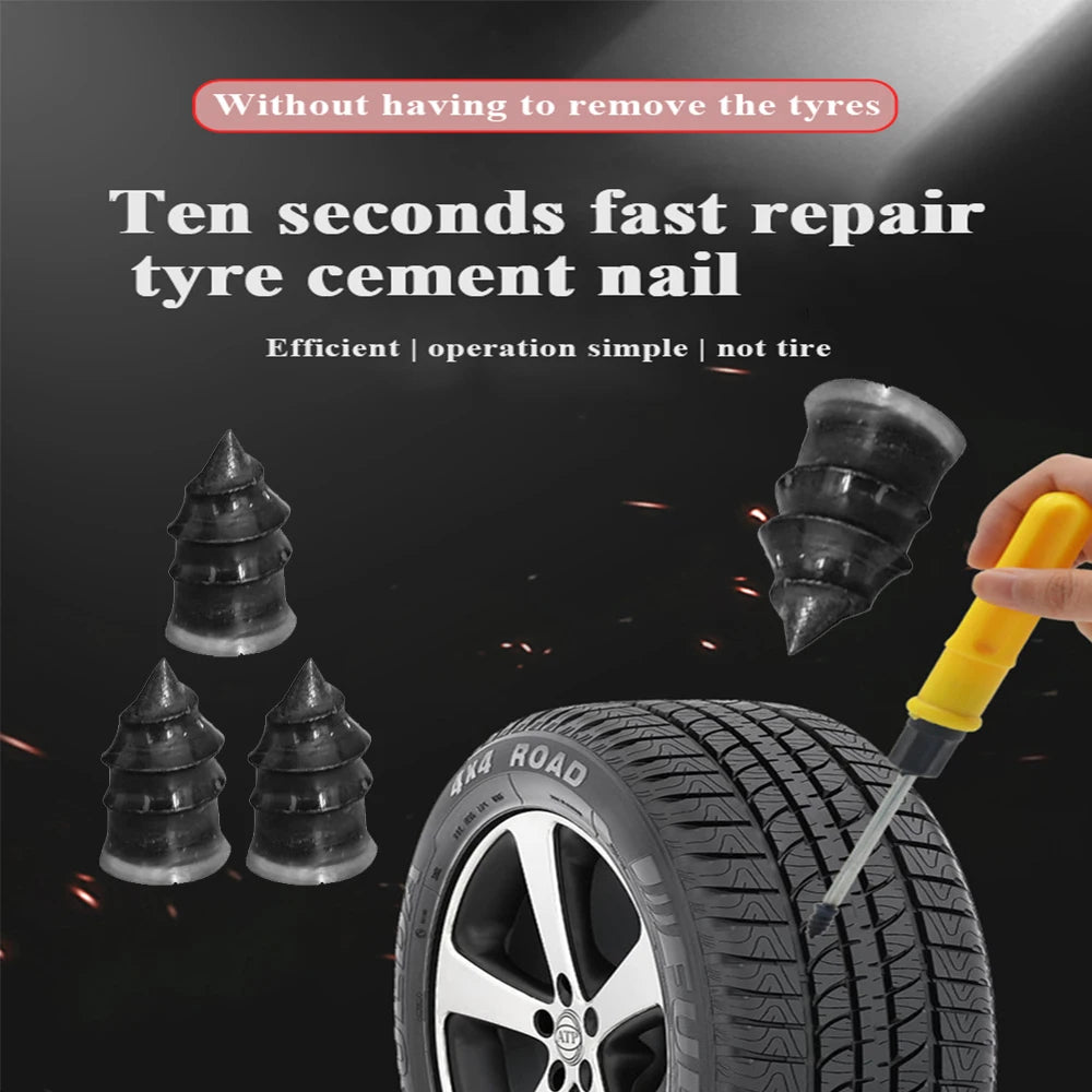 The 60-Second Roadside Fix: Universal Puncture Repair Screws for Cars & Bikes