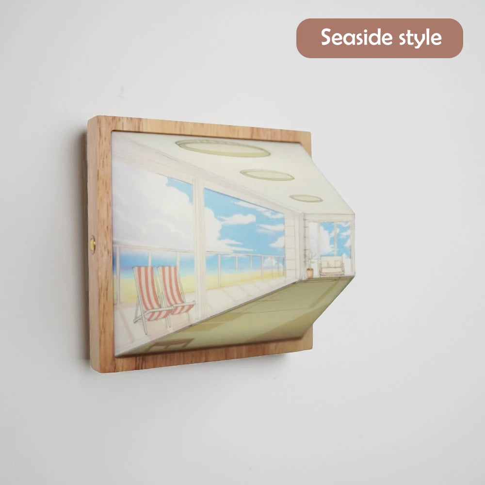 3D Visual Wall Light | Interactive Light & Shadow Art