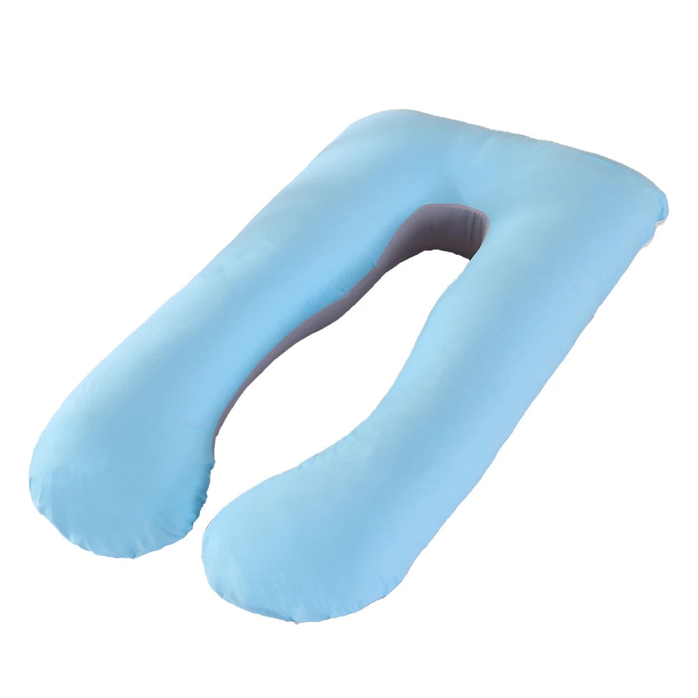 Premium Maternity & Nursing Pillow Case: Ultra-Soft Cotton U-Type Cover