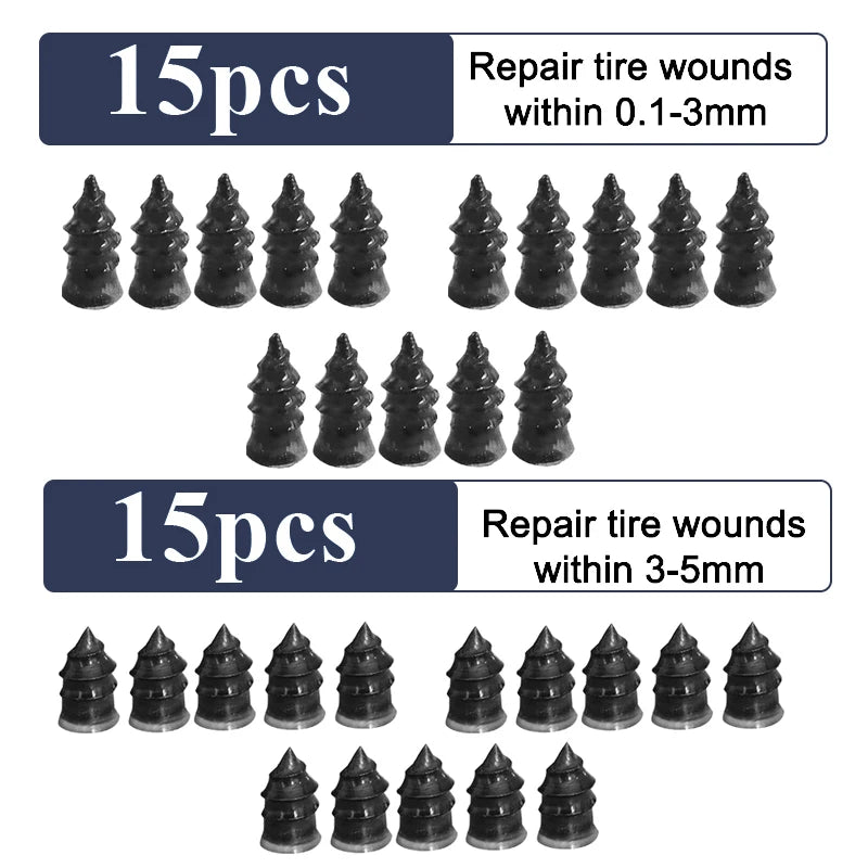 The 60-Second Roadside Fix: Universal Puncture Repair Screws for Cars & Bikes