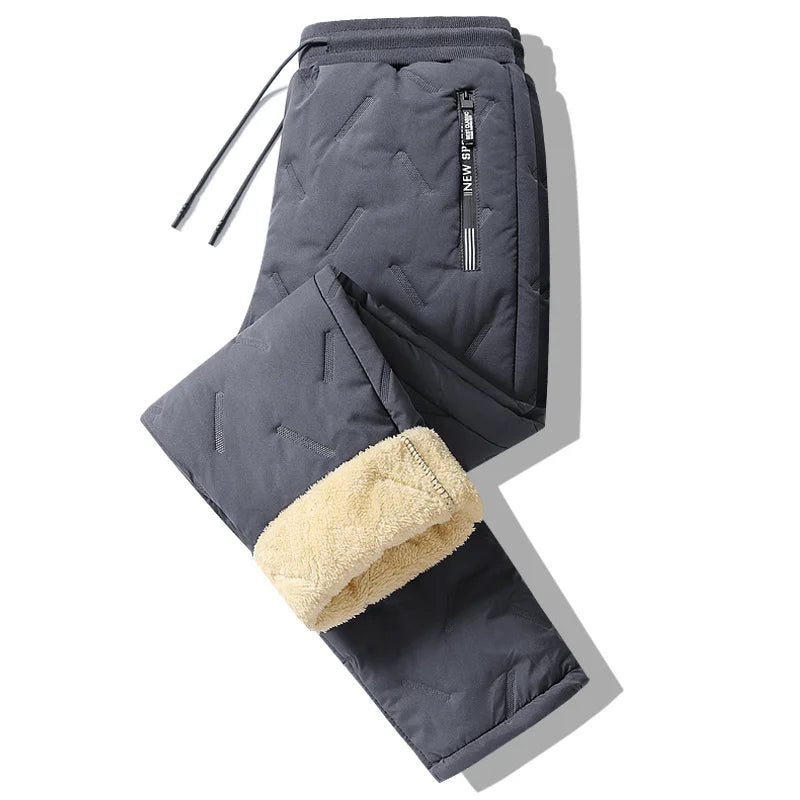 Arctic Shield Winter Sweatpants: Waterproof & Thick Fleece Lined