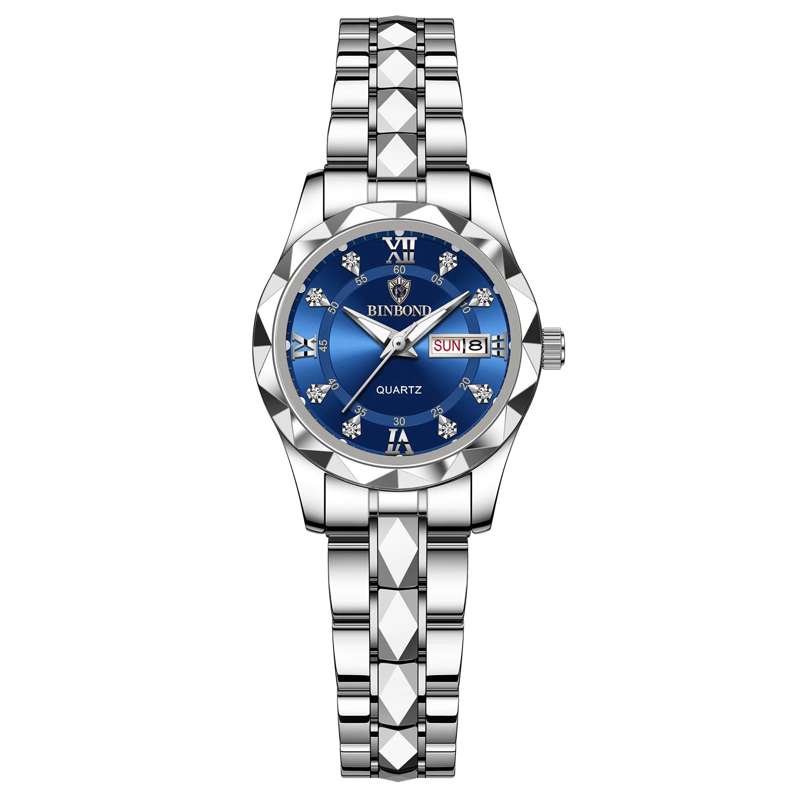The Executive Muse: Stainless Steel Waterproof Quartz Watch for Women