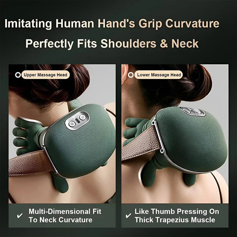 The N7 Bionic Massage Shawl | Targeted Cervical & Muscle Recovery