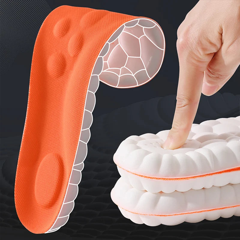 The 12-Hour Comfort Pad: Breathable Shock-Absorbing Arch Support Insoles