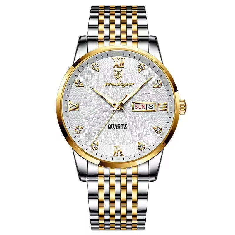 Precision Quartz Watch with 30M Water Resistance For Men