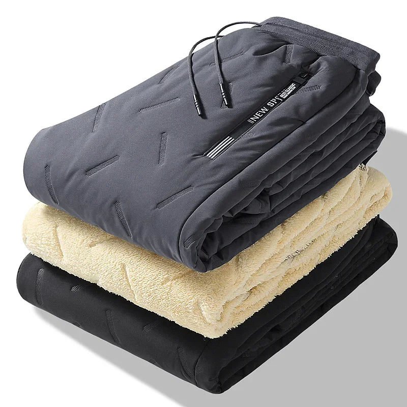 Arctic Shield Winter Sweatpants: Waterproof & Thick Fleece Lined