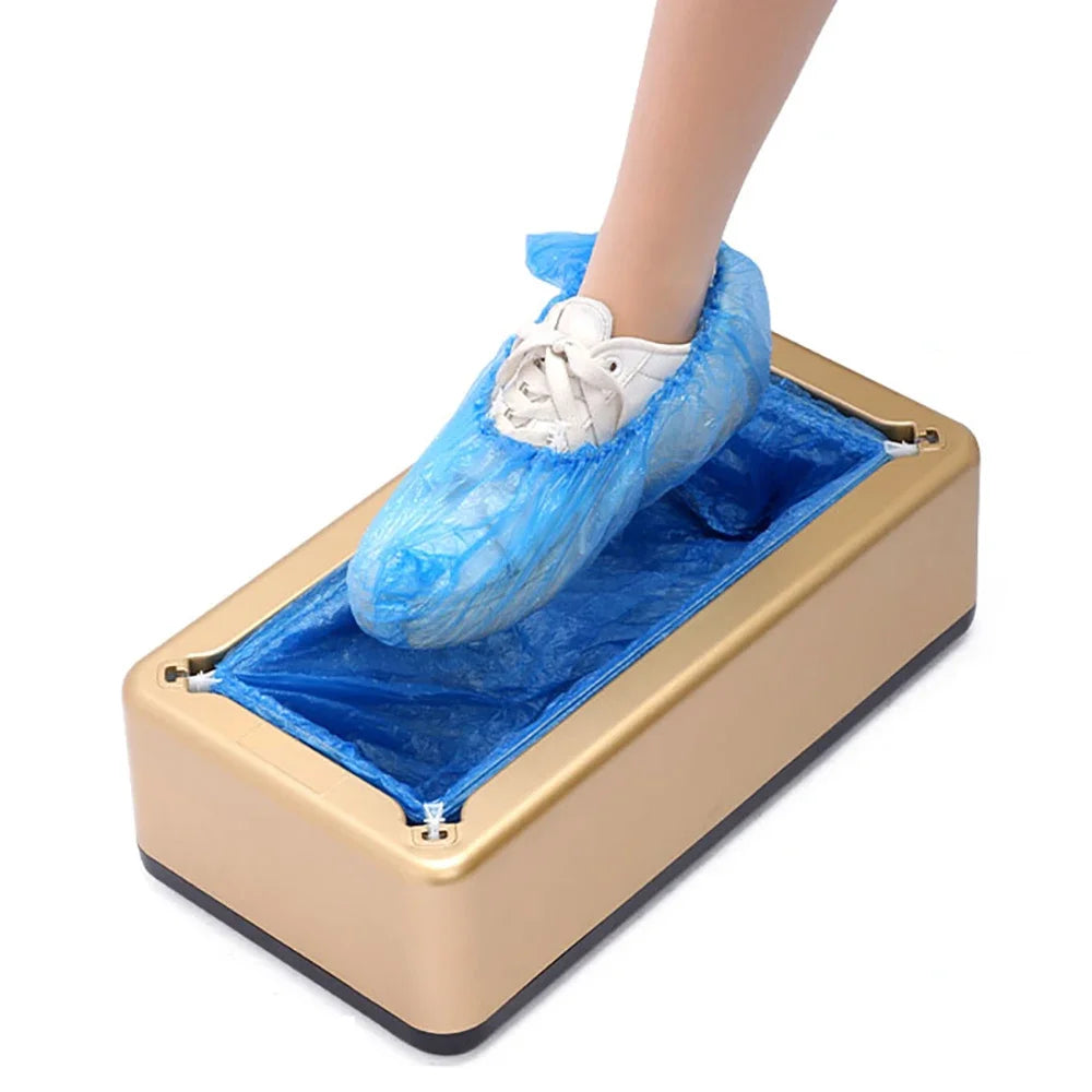 SmartStep Automatic Shoe Cover Machine: Portable & Hands-Free Protection